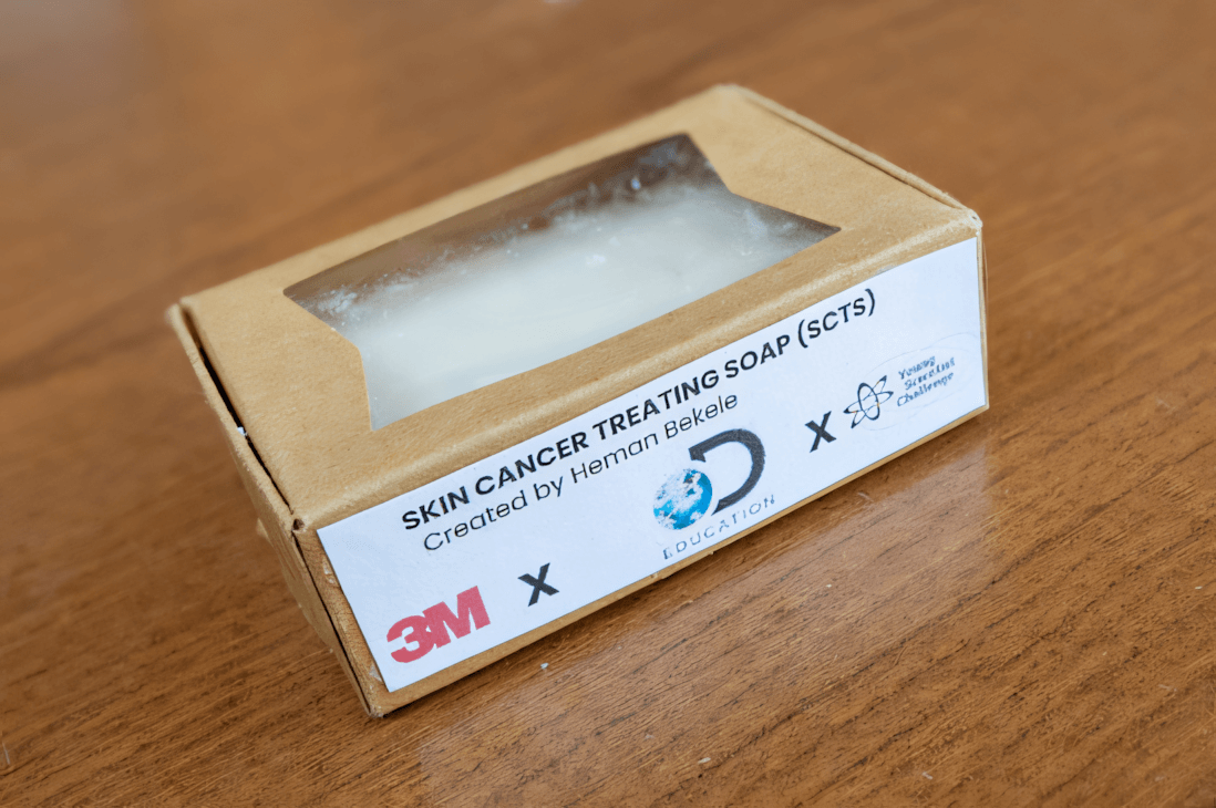 The skin cancer treating soap|inline